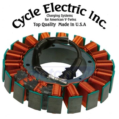 Cycle Electric Stator for 2007 Harley Davidson FXDWG Dyna Wide Glide - lb Foto 1 de 4