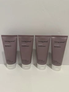 4x ~ Living Proof ~ Wiederherstellen ~ Shampoo ~ je 60 ml / 2,0 flüssige Unzen ~ Reisegröße - Bild 1 von 2