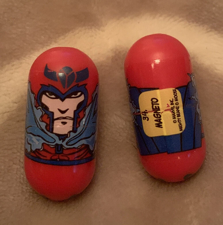 Libro Marvel Mighty Beanz #34 Magneto Bean Comic X-Men NUEVO Foto 1 de 1