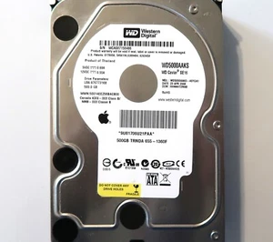 WD WD5000AAKS-40YGA1 HHNNHT2MAB (WCAS) Thailand 500gb 3.5" Sata HDD 23APR2008 - Picture 1 of 1