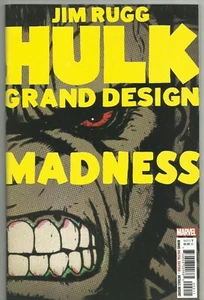 HULK GRAND DESIGN 2 NM (9.4) "Madness" Jim Rugg "A" Cover Variant Marvel 2022 - Picture 1 of 2