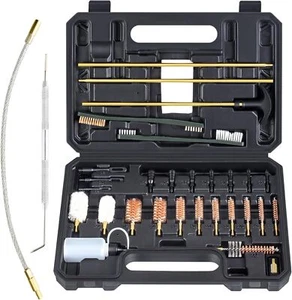 Cleaning Kit Universal Supplies for Rifle Pistol Shotgun with Portable Carrying - Picture 1 of 6