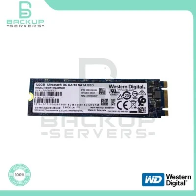 HBS3A1912A4M4B1 Western Digital DC SA210 120GB 6Gbps SATA M.2 2280 TLC SSD - Image 1 of 3