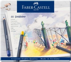 Faber-Castell Creative Studio Goldfaber Farbstifte - Dose mit 48 Farben - Bild 1 von 2