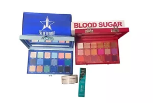Jeffree Star Blue Blood&Blood sugar palettes W/Thrive Mascara & Urban RX  - Picture 1 of 10