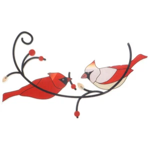 Wrought Statue Miniature Bird Wall Display Iron Wall Sculpture - Zdjęcie 1 z 12