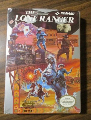 The Lone Ranger (Nintendo NES, 1991) H-Seam Sealed NOS Rare TLR NEW - Image 1 of 4