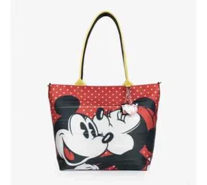 HARVEYS DISNEY Wanderlust 25th Mickey and Minnie Mouse Tote Bag NEW - Picture 1 of 5