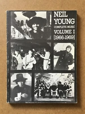 Neil Young 'Complete Music Volume I [1966-1969]' rare songbook...28 great songs! - Image 1 of 4