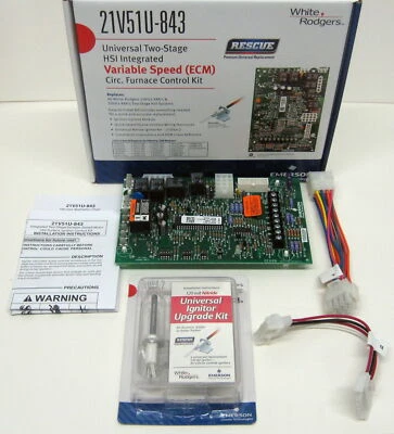 Kit de controle de placa de forno 21V51U-843 White Rodgers para Goodman B1809927S - Imagem 1 de 4