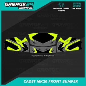 CADET KART MK20 FRONT BUMPER STICKER KIT - BANSHEE - COLOUR 2 - Picture 1 of 3