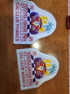 PARCHE DE CARRERAS DE TRABAJADORES DE COLECCIÓN 1988-89 CAL CLUB FÓRMULA 1 LBGP - Imagen 1 de 4