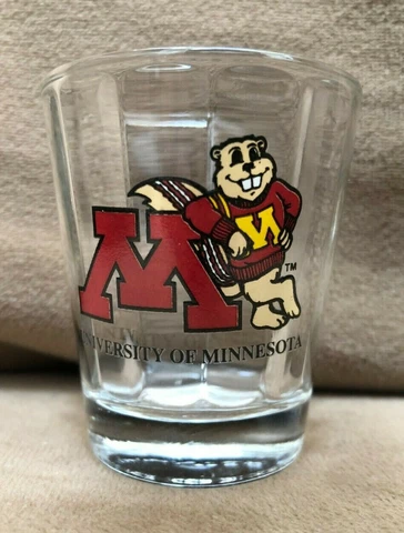 University of Minnesota Golden Gophers Shot Glass Cover