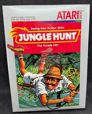 Swing Into Action With Jungle Hunt (1988) Atari 2600 New Sealed - Image 1 of 4