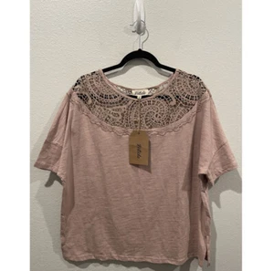 Top de manga corta LISTICLE Pinko de gran tamaño talla S - Imagen 1 de 7