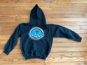 ATA Martial Arts Taekwondo Karate Child Medium Black Hooded Sweatshirt - Picture 1 of 3