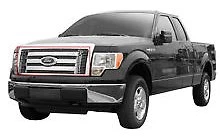 2009-2010 FORD F150 BOLT OVER BILLET GRILLE INSERT CARRIAGE WORKS 44742 POLISHED Foto 1 de 1