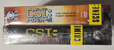 CSI Майами полный сезоны 1 и 2 DVD бокс-сет комплект - новый запечатанный - Изображение 1 из 4
