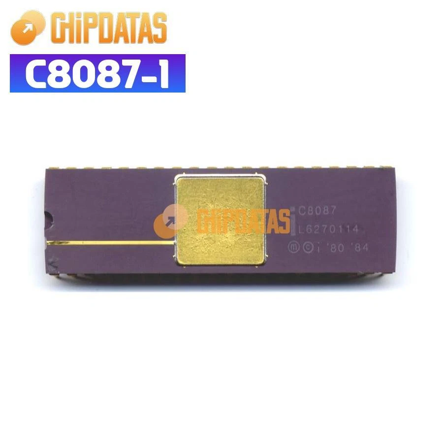 Circuitos integrados IC #R12 1 PIEZA C8087 C8087-1 DIP-40 Foto 1 de 1