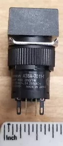 Unidad de interruptor OMRON A3BA-7011-1 (1 pieza) nuevo de lote antiguo - Imagen 1 de 7