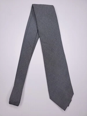 Land'S End Mens Formal Necktie 58"Lx3.5"W Gray Neck Tie  - Image 1 of 4