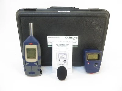 Casella CEL-240 & CEL-110/2 Acoustic Calibrator Dual Level for Type 2 - CEL-24X - Image 1 of 4