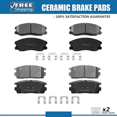 Pastilla de freno delantera y trasera para Saturn Vue 2007-2009 Chevy Equinox Pontiac Torrent Foto 1 de 4