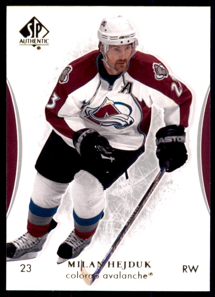 2007-08 SP Authentic Milan Hejduk #72 - Image 1 of 2