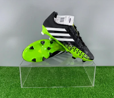 Adidas Predator LZ FG Q21664 Elite US7.5 UK7 черные ботинки бутсы мужской футбол/так - Изображение 1 из 4