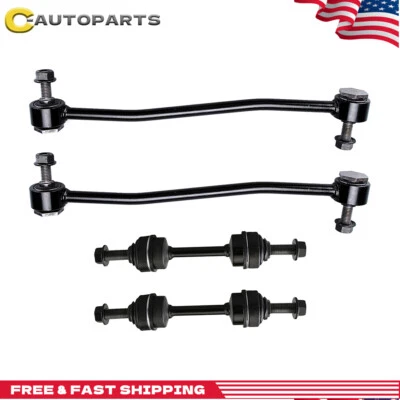 Barra estabilizadora delantera y trasera de 4 piezas para Ford F-250 F-350 Super Duty 2011-2012 4x4 Foto 1 de 4