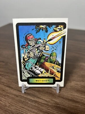 G.I. Joe 1987 Comic Images Hasbro Trading Card #18 Wet Suit - Image 1 of 4
