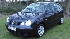 2003 53 Volkswagen Polo 1.2 ( 55bhp  E black 5 door stunning 