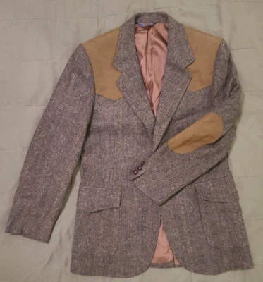 VTG Men's Pendleton Western Style 100% Wool Tweed Blazer/Coat Sz 40L NICE - Image 1 of 4