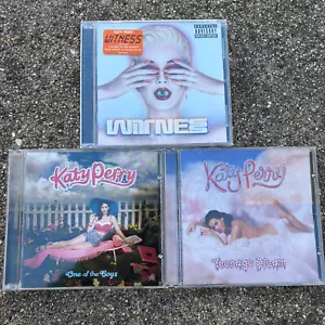 Katy Perry 3 CD Lot • One Of The Boys | Witness (Sealed) | Teenage Dream - Picture 1 of 4