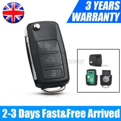 SPRINGBLOSSOMS 433Mhz Remote Key Fob For VW MK5 Golf Seat Leon Skoda Octavia Touran 1K0959753G