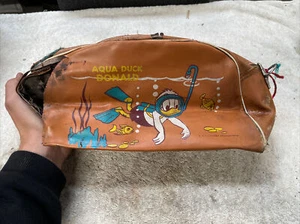 Bolso Walt Vintage Retro Disney Aqua Pato Donald Imagen Niños Niños Dibujos Animados - Imagen 1 de 10