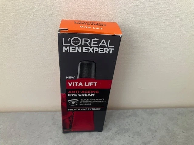 L´Oréal Men Expert Vita Lift Anti Ageing Eye Cream 15ml - BNIB - image 1 of 1
