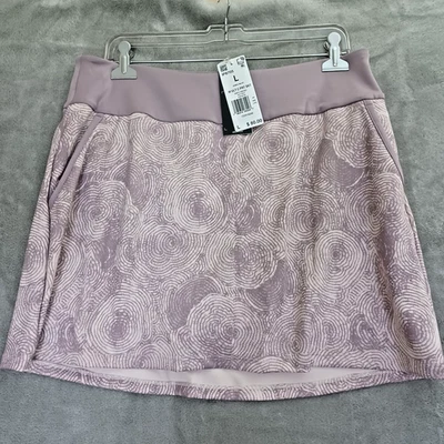 Adidas Golf Skort Ultimate Stretch Purple Lg 16in Golf Tennis Athelisure New - Image 1 of 4