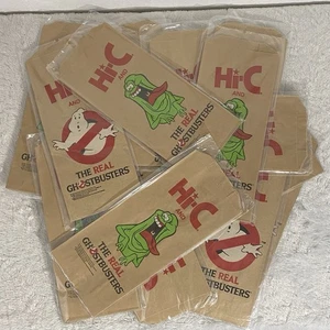 Vintage 1980's Hi-C The Real Ghostbusters Lunch Popcorn Bags New Sealed 100 Bags - Picture 1 of 8