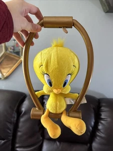 Vintage Tweety Vogel 2003 Swing N Sing Plüsch sprechend Mattel/nicht getestet sehr guter Zustand - Bild 1 von 8