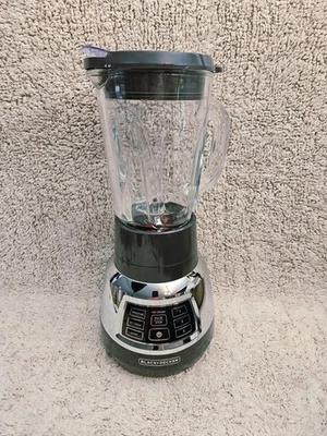 Batidora silenciosa de acero inoxidable BLACK+DECKER BL1400DG-P acero negra PROBADA EN FUNCIONAMIENTO Foto 1 de 4