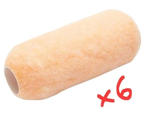 PRODEC PRRE008 LANGFLORIGE EMULSION 9 ZOLL POLYESTER FARBROLLER HÜLLE 6er Pack - Bild 1 von 4