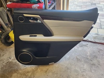 2016-17 Lexus RX350 RX450h Rear Passenger Interior Door Panel Trim - Moon Stone Foto 1 de 4