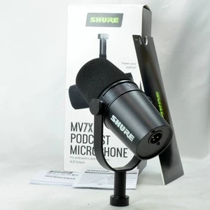 Shure MV7X Dynamic Microphone Ideal for distribution MV7 no USB - Picture 1 of 10