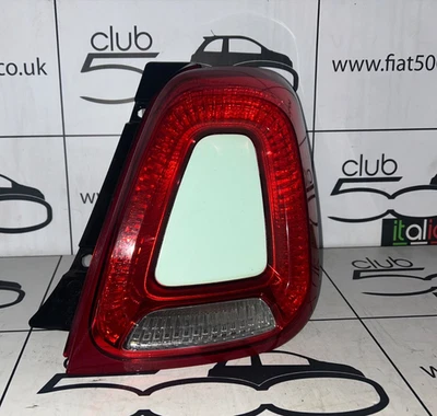Fiat 500 / Abarth Drivers Side Rear Light in Mint Green 2015 Onward Genuine — 第 1/4 张图片