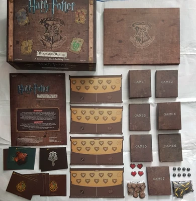 Harry Potter Hogwarts Battle Cooperative Deck Building Board Game USAopoly W.B. - Image 1 of 4