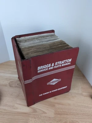 Briggs & Stratton Service And Parts Manual Book - Image 1 of 4