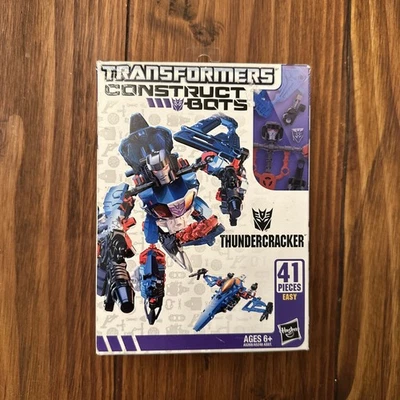 Transformers Construct-Bots Thundercracker 41 Pieces Hasbro New In Box - Image 1 of 3