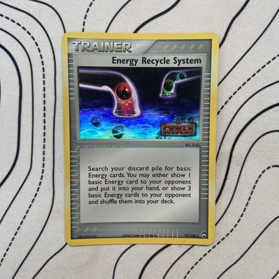2007 Pokemon EX Power Keepers Energy Recycle System Reverse Holo #73/108 - Image 1 of 4