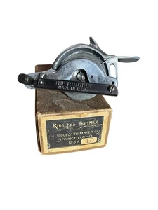 Vintage Ridgely's Wall Paper Trimmer Model F w/ Box - MADE IN USA - Picture 1 of 6
